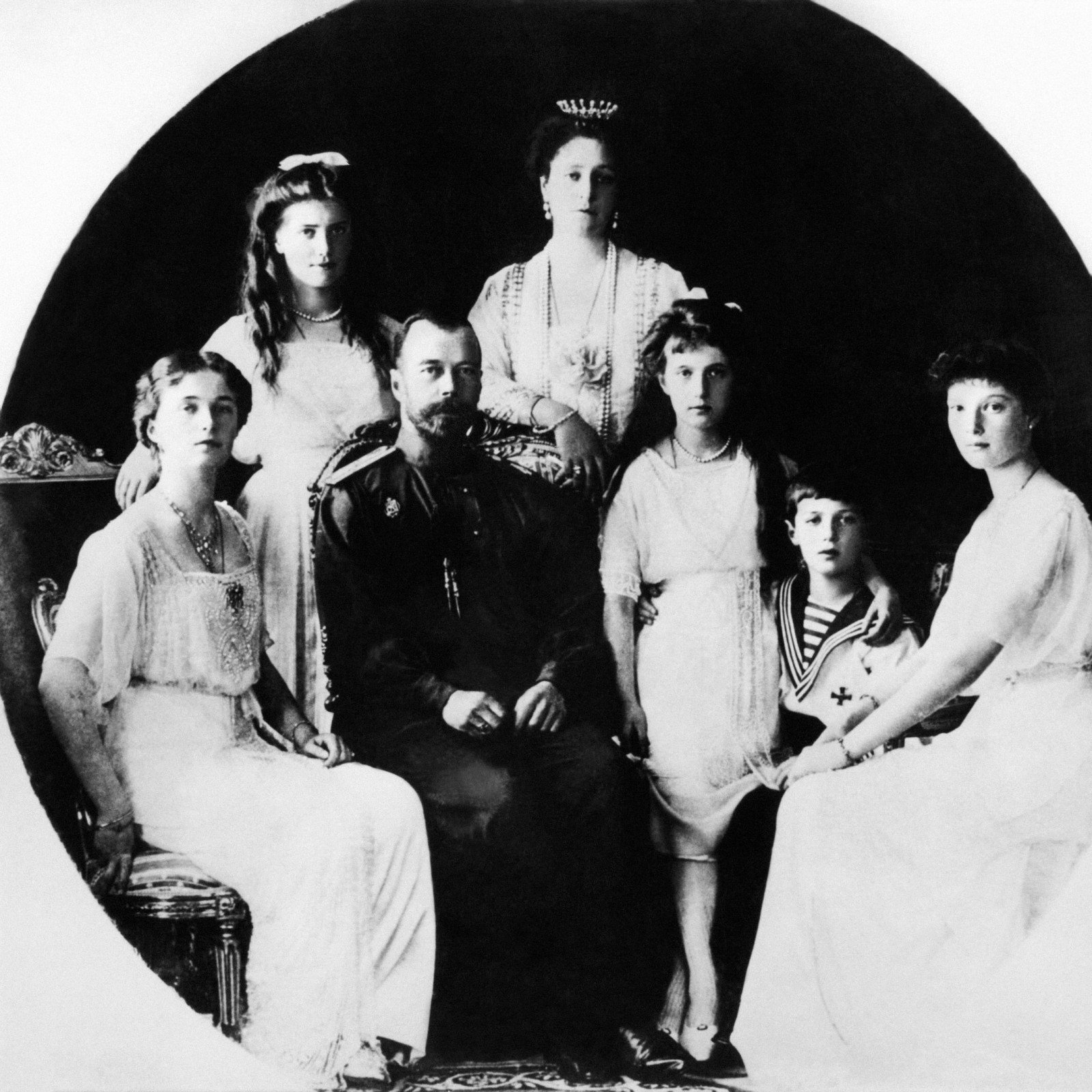 Последнее фото Николая 2 и его семьи