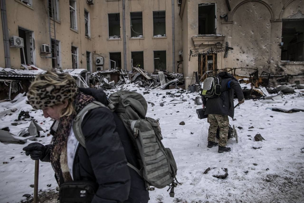 Кадры войны на Украине 2022