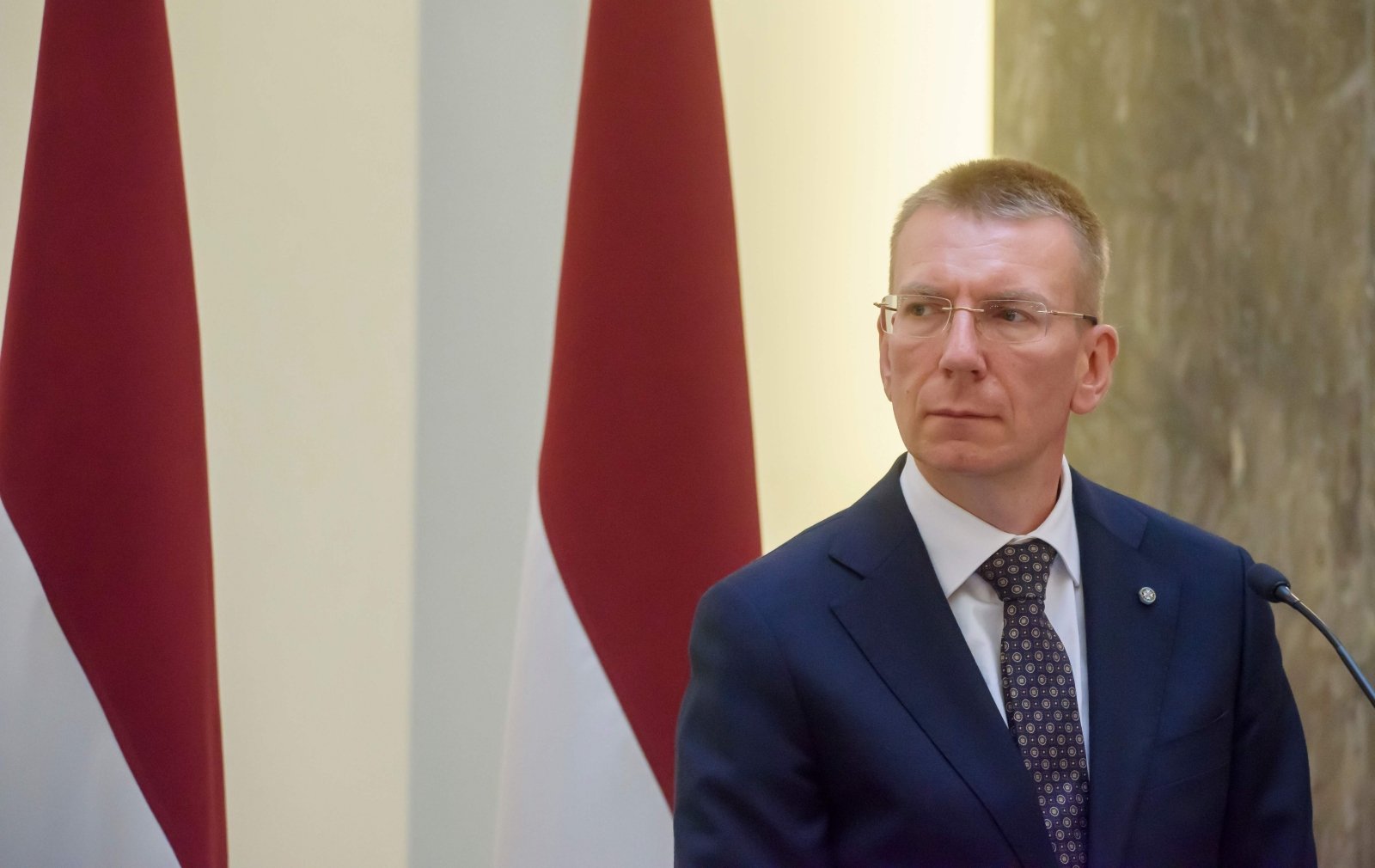 Latvian foreign minister calls for a unified EU approach to confiscation of  Russian frozen assets 