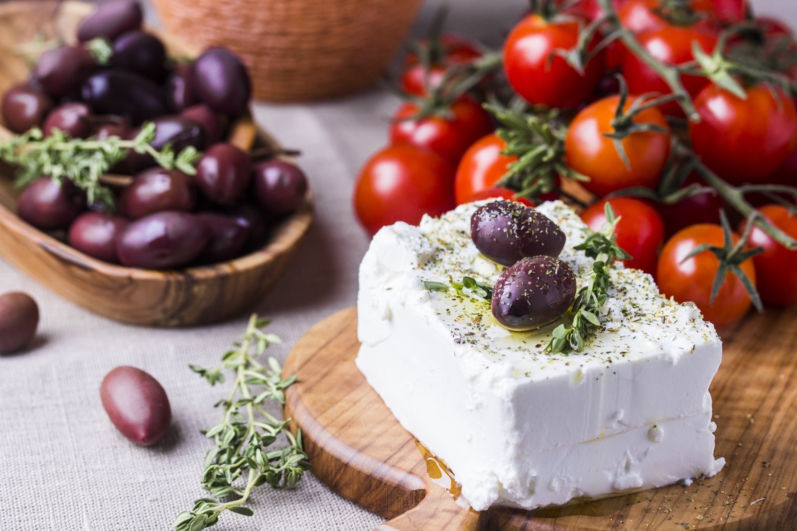 Non versare mai liquidi di mozzarella o feta!