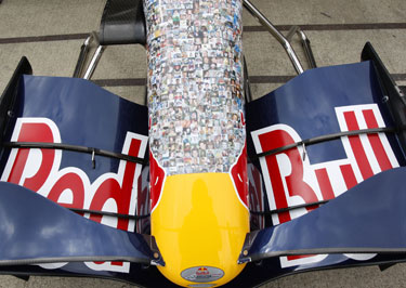 „Red Bull” automobilis