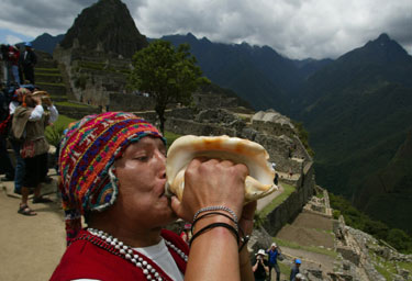 Inkų miestas Maču Pikčus (Peru)