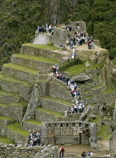 Inkų miestas Maču Pikčus (Peru)