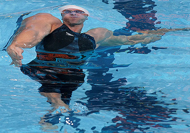 Amerikietis plaukikas Randall Bal