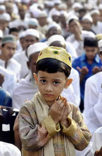 Bangladešo berniukas musulmonas