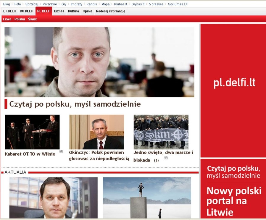 DELFI открывает канал новостей на польском языке  