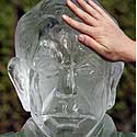 Ledinė Britanijos premjero Tony Blairo skulptūra šalia Britanijos Parlamento rūmų.