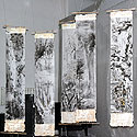 Tarptautinė bonsai ir suiseki paroda Alytus 2005. Sumi-e - tapyba ant ryžių popieriaus