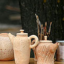 Tarptautinė bonsai ir suiseki paroda Alytus 2005. Keramikos lipdymas ir degimas