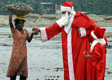 Kalėdų Senelis Indijoje