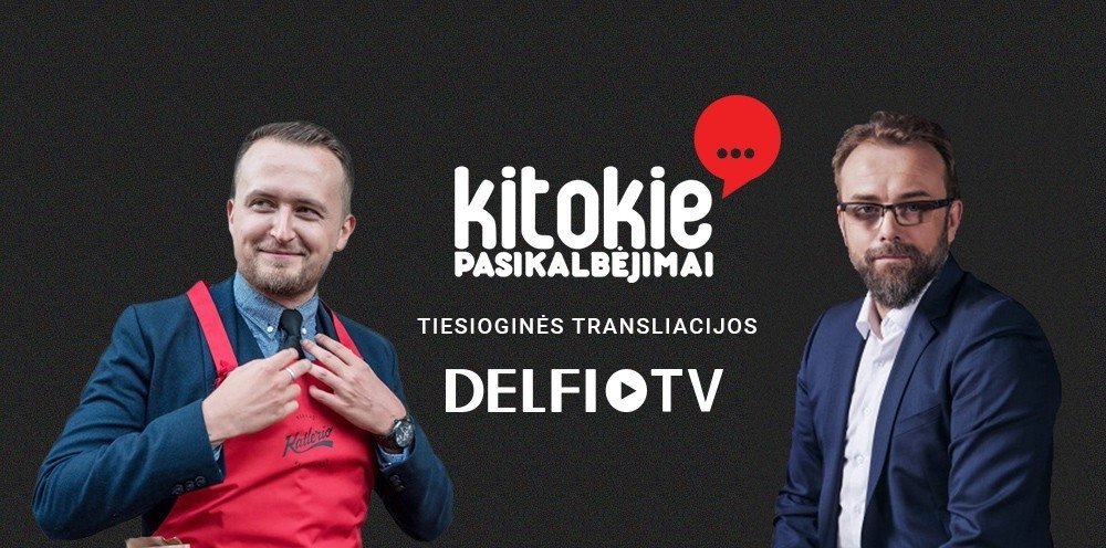 Pokalbių šou „Kitokie pasikalbėjimai“ tiesioginės transliacijos nuo šiol –  tik per DELFI TV - M360