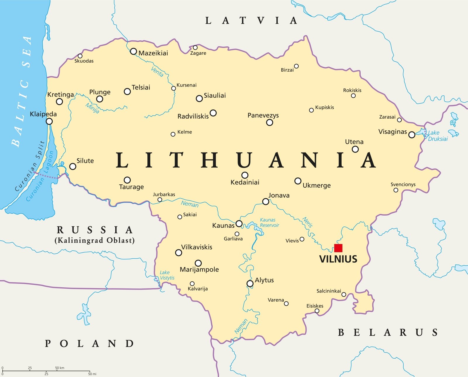 lithuania location in europe        
        <figure class=