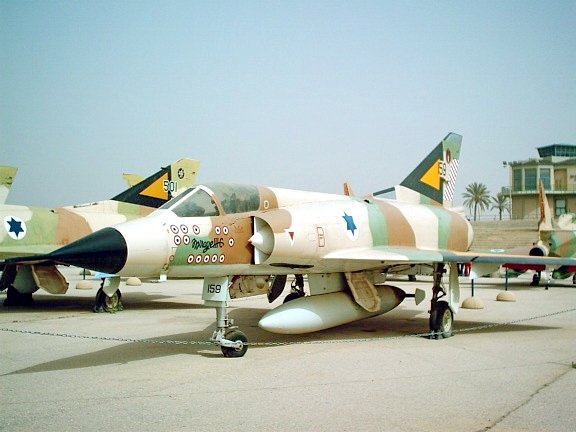 Mirage IIIC Izraelio naikintuvas