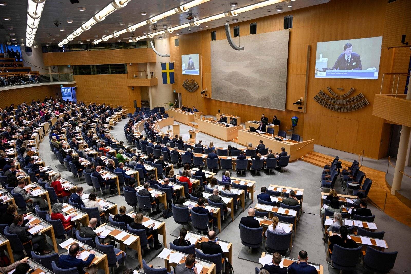 Švedijos parlamentas pritarė šalies stojimui į NATO